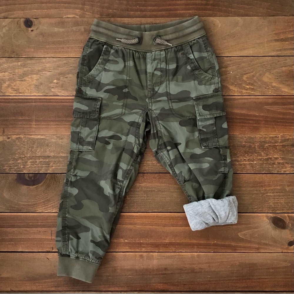 Baby Gap Lined Camo Cargo Pant